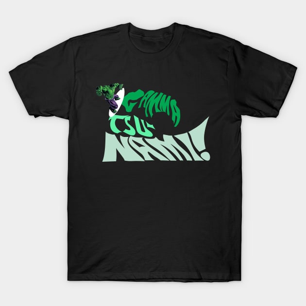 Gamma Tsunami T-Shirt by GodzillaMendoza